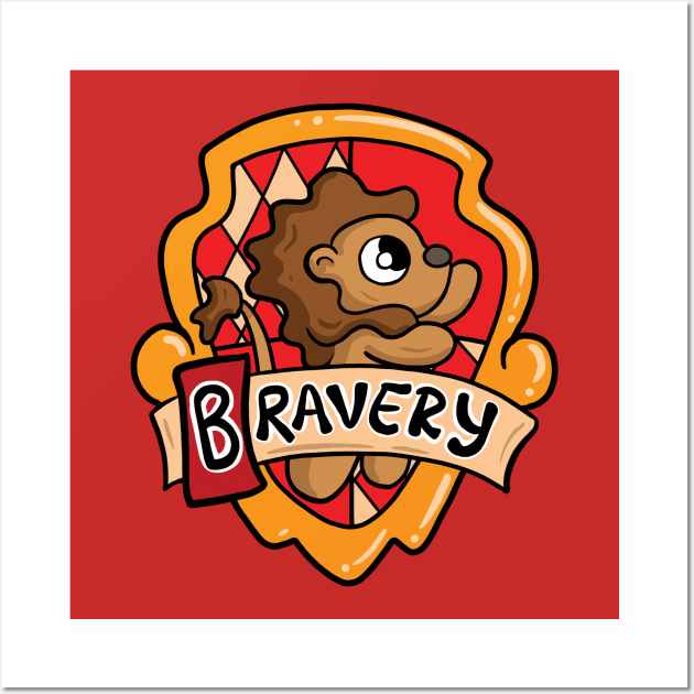 Bravery Wall Art by LaceySimpson